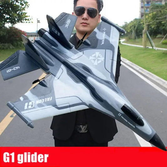 G1 Drone Glider Початківець Професіонал 3-канальний RC Літак з дистанційним керуванням Ручний метальний літак Пінопластовий Електричний зовнішній літак