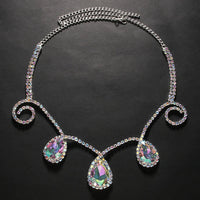 Rhinestone Drop Head Chain Headpiece
