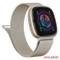 Fitbit Versa & Sense Magnetic Steel Band - Elegant Design