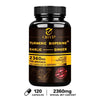 4-in-1 Supplement with Turmeric, Garlic, Ginger Root and Black Pepper - for Joint, Digestive and Immune Support