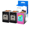 62 62XL Black/Tri-Color Ink Cartridge For HP Envy 5540 5545 5660 7640 7645 8000