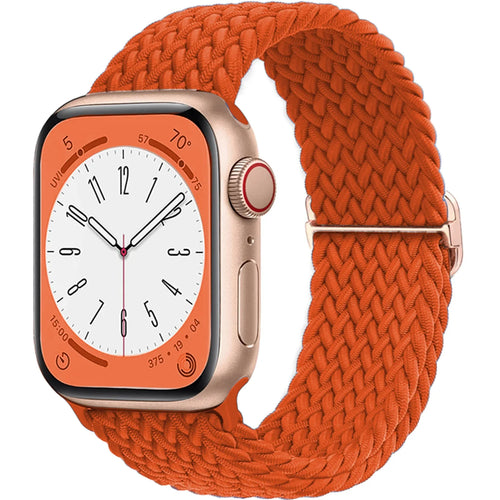 Apple Watch Braided Strap - Soft Elastic Nylon Band