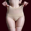 360° Seamless Oil Glossy High-Waist Boyshort Briefs Satin Smooth Boxers