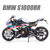 1/12 BMW S1000RR Мотоцикл Іграшка 1:12 RMZ City Diecast Металева гоночна модель Super Sport Мініатюрна колекція подарунків для хлопчиків