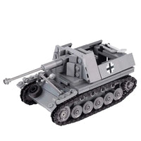 WWII Military US German Armored Vehicle MOC Building Blocks Soldiers Figure Tank Gun Carriage Medical Truck Transport Toys K033