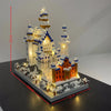 Knew Built Exquisite Paris Eiffel Tower Micro Mini Building Blocks Toys Set: LED Illuminated, Perfect Gift Illuminate Your World