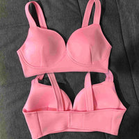 Athletic Pink Performance Bra Top