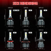 roadsun 2pcs LED Bulbs 9005/HB3 9006/HB4 H11 H7 H1 H4 H13 High Low Beam Headlight All-in-one, 28000LM 200W Ultra-white 6500K