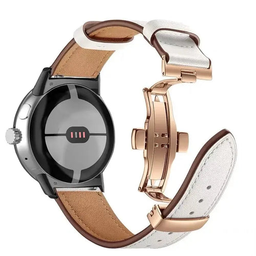 Genuine Leather Google Pixel Watch Band - Stylish & Durable