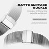 Garmin Stainless Steel Band - Durable Metal Strap Bracelet