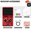 ANBERNIC RG35XXSP Retro Flip Handheld Game Console 3.5 Inch IPS Screen Linux H700 Video Game Player Support Streaming/Halloween