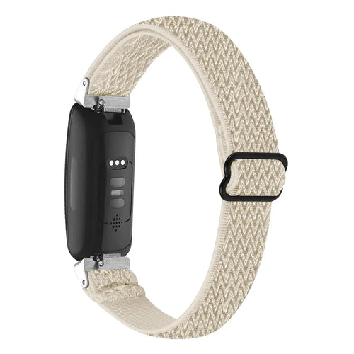 Fitbit Inspire 3, 2, 1, HR Nylon Band - Stretchy Durable Strap