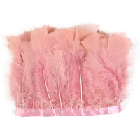 Professional Turkey Feather Fringe Trim 10-15cm