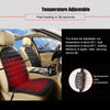 1Pair 12V Heated Car Seat Cushion Cover Seat Heater Warmer Seat Cover Winter Household Cushion Car Driver Heated Seat Cushion