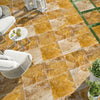 Scabos Travertine Tile Brushed and Chiseled Floor and Wall Tile - Livfloors Collection