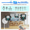 Mini Wireless Smart Light Switch with Remote Control 1000M Distance 433 Mhz RF Relay Receiver 220V Switch for Home Led Lamp Fan