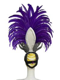 The Stardust Zenith – Premium Feathered Carnival & Samba Crown Headdress