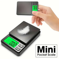 100/500g 0.01g mini digital scale high precision electronic pocket scale jewelry weight kitchen portable electronic scale EzBuyCo