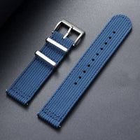 Amazfit Nylon Ribbed Watch Band Quick Release Sport Strap For Smartwatch