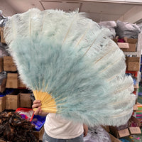 90CM Ostrich Feather Fans
