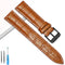 light brown-black buckle / 24mm