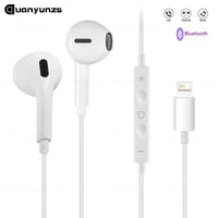 In Ear Earphones For Apple iPhone 16 15  14 13 12 11 Stereo Sound Wired Earbud Bluetooth-compatible Headset 3.5mm For all phone