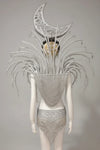 Celestial Moon & Star Feathered Performance Set