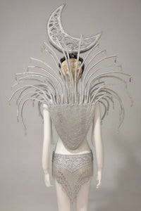 Celestial Moon & Star Feathered Performance Set