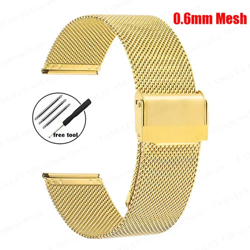 Suunto Milanese Mesh Band - Chic Metallic Design