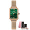 rose gold green