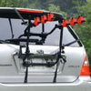 3-Bicycle Sturdy Arm Trunk Mount Bike Carrier Rack Hatchback Rear Holder for AUTO SUV & Car /Roof rack