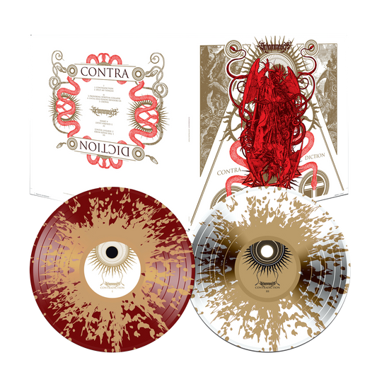 Schammasch - Contradiction on Red & White Vinyl with Gold Splatter LP