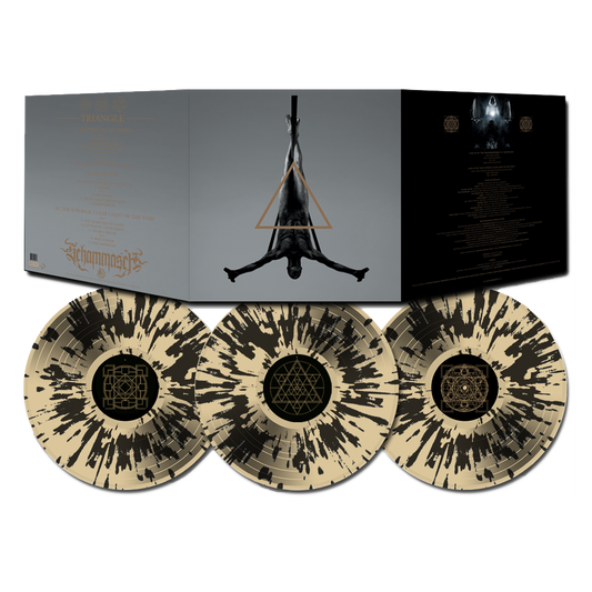 Schammasch - Triangle on Gold with Black Splatter Triple LP Vinyl