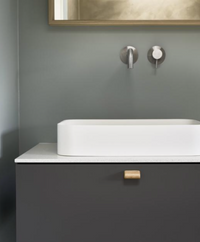 Lacquered Oak "Glove" Wood Drawer Handles Euro • Knobs