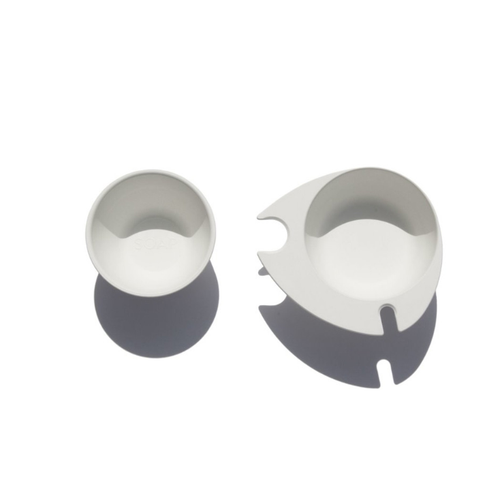 ShaveBowl Stone White