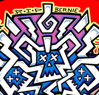 RIP Bernie Limited Edition, HAND-PAINTED Deck 10"x30.25" (PRE-ORDER, MARCH 2027)