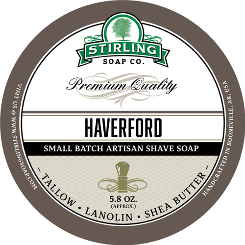 Stirling Soap Co. Haverford Shaving Collection