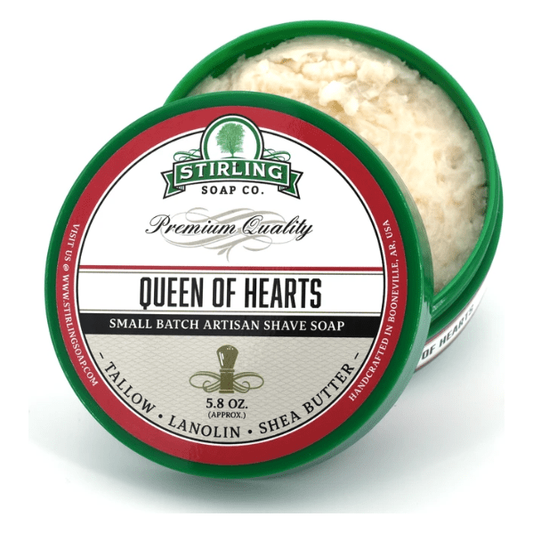Stirling Soap Co. Queen of Hearts Shaving Collection