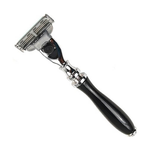 Parker 111B-M3 Black Resin Handle Safety Razor
