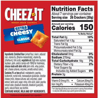Cheez-It Baked Snack Crackers – Original Cheese – 7 oz