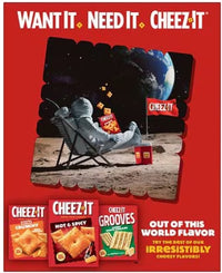 Cheez-It Baked Snack Crackers – Original Cheese – 7 oz