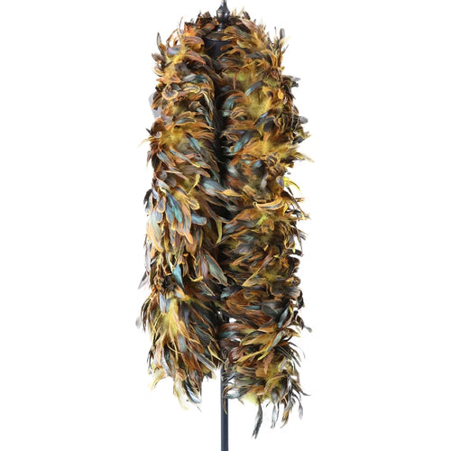 Natural Fluffy Rooster Feather Marabou Boa