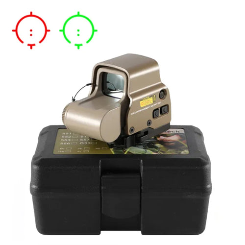 558 Red Dot Sight Holographic Sight Red Green Dot Reflex Sight with Picatinny Weaver 20mm Quick Release Mount