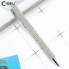 Press Metal Ballpoint Pens Diamond Multi-color Gift Pen Creative Office Supplies Student Stationary Supplies Accessory