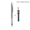 0.3 0.5 0.7 0.9 1.3 2.0mm Mechanical Pencil Set Full Metal Art Drawing Painting Automatic Pencil with Leads Office School Supply