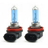 2Pcs H11 Halogen Headlight Car Light Hi/Lo Beam 6000K 12V 55W Super Bright Cool Blue Hyper White Bulb Fog Halogen Bulb