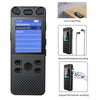 Vandlion V71 Digital Audio Recorder WAV 3072kbps Recording Voice Activated MP3 Player Noise Reduction Dictaphone for Interview