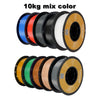 KINGROON PLA Filament 1.75mm 5/10KG pla Plastic For 3D Printer, Standard 1kg/roll 3D Printing Filaments Mix Color Local Shipping