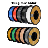 KINGROON PLA Filament 1.75mm 5/10KG pla Plastic For 3D Printer, Standard 1kg/roll 3D Printing Filaments Mix Color Local Shipping