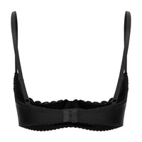 Lace Underwire Half-Cup Balconette Bra